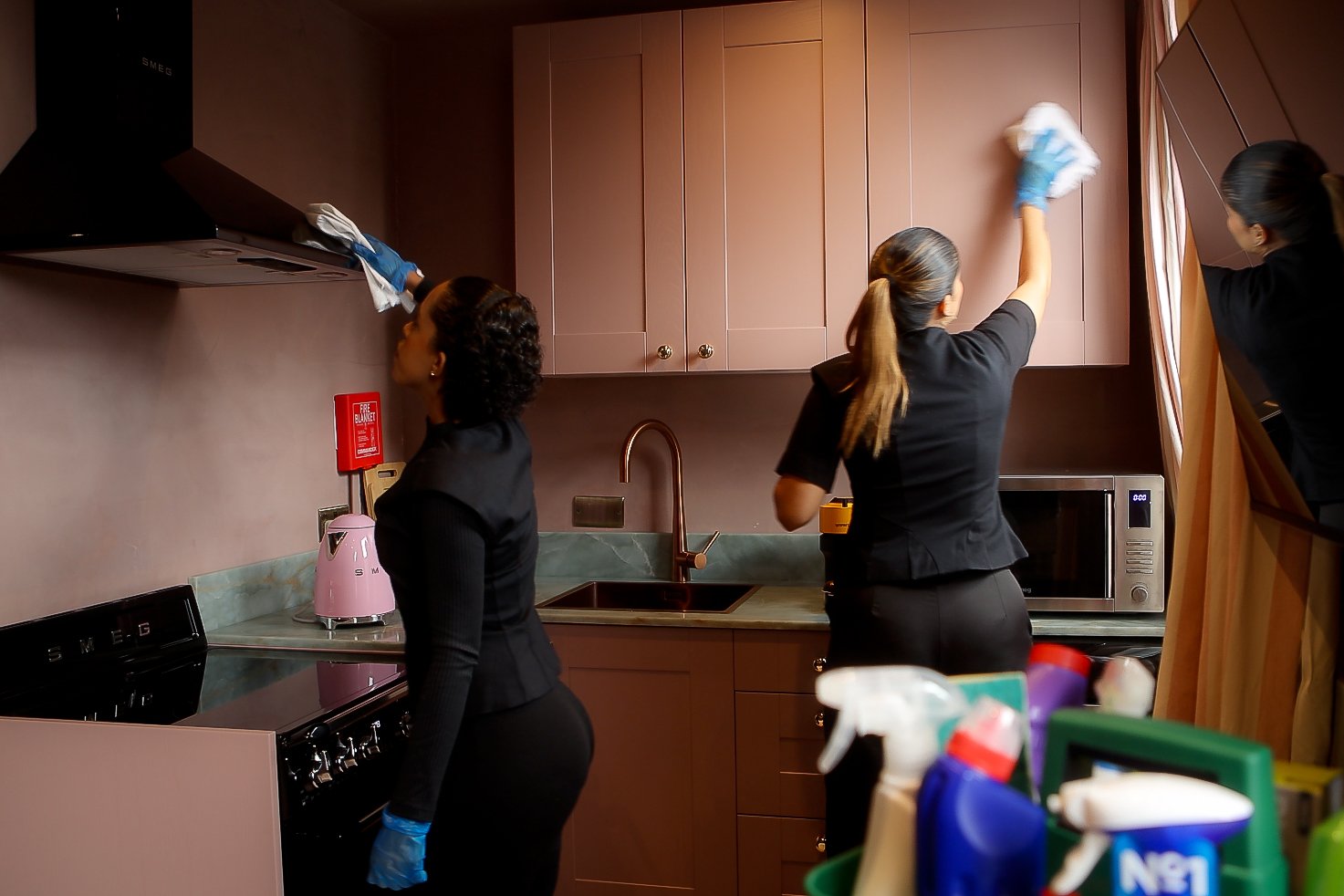Globe Services housekeeping team supporting a hotel operation in London